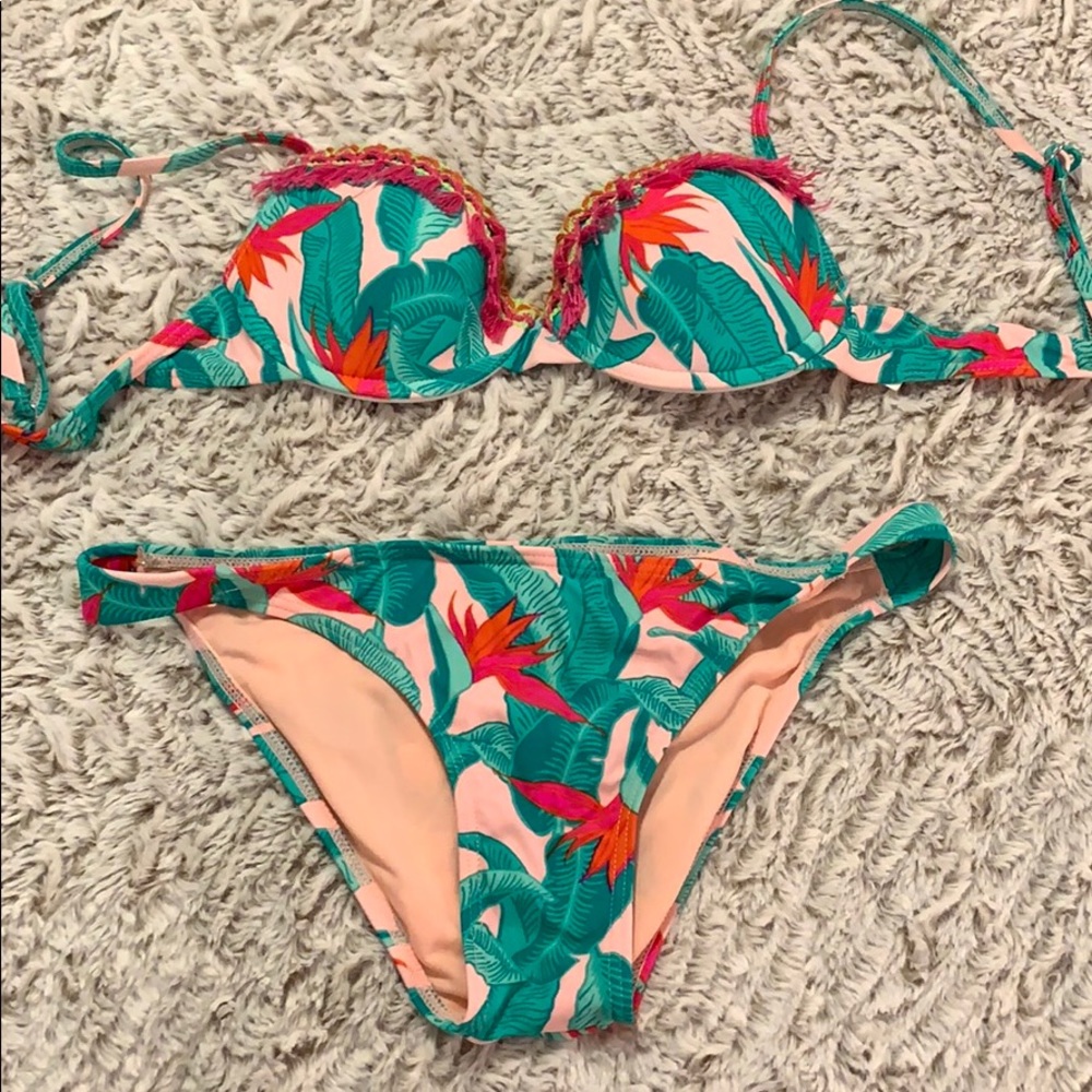 Tropical print Bikini